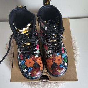 DR MARTENS Toddler floral boots